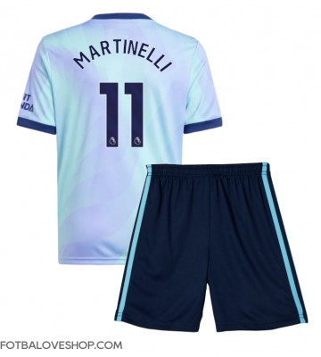 Arsenal Gabriel Martinelli #11 Dětské Alternativní Dres 2024-25 Krátký Rukáv (+ trenýrky)